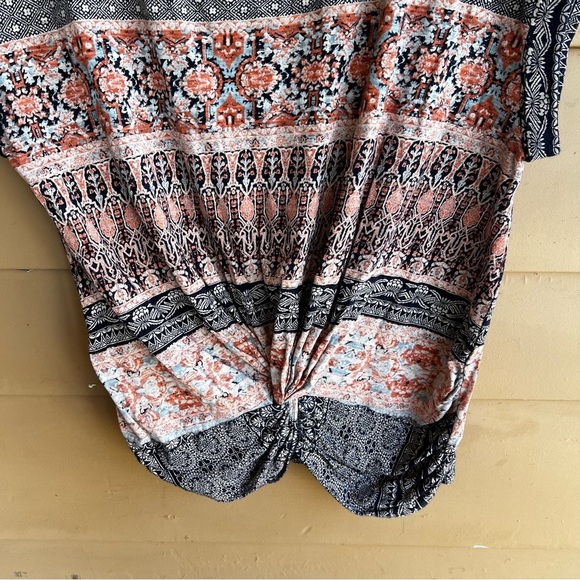 Lucky Brand Boho Short Sleeve Top - Size S - Casual Comfy Modest - Picture 5 of 7